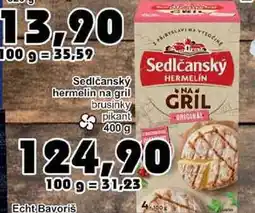 Jip Sedlčanský hermelín na gril nabídka