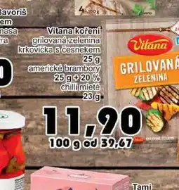 Jip Vitana koření nabídka