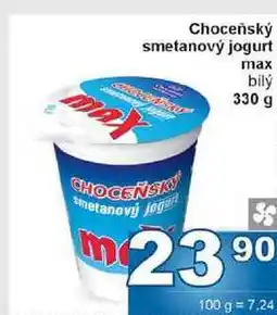 Jip Choceňský smetanový jogurt max bílý nabídka