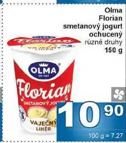 Jip Olma Florian smetanový jogurt ochucený různé druhy nabídka