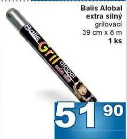 Jip Balis Alobal extra silný grilovací 39 cm x 8 m 1 ks nabídka
