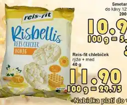 Jip Reis-fit chlebíček rýže + med 40 g nabídka