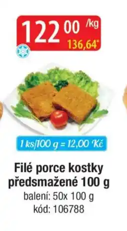 Qanto Filé porce kostky předsmažené nabídka