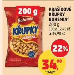 Penny Market ARAŠÍDOVÉ KRUPKY BOHEMIA nabídka