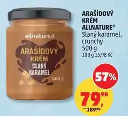 Penny Market ARAŠÍDOVÝ KRÉM ALLNATURE nabídka