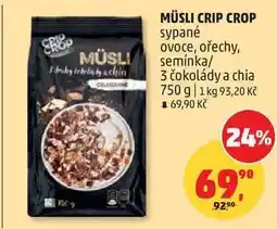 Penny Market MÜSLI CRIP CROP nabídka