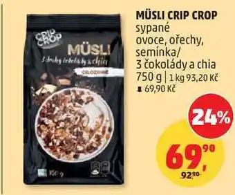 Penny Market MÜSLI CRIP CROP nabídka