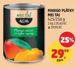 Penny Market MANGO PLÁTKY ΜΕΙ ΤΑΙ, 425/250 g nabídka