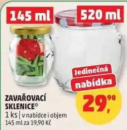 Penny Market ZAVAŘOVACÍ SKLENICE*, 1 ks nabídka