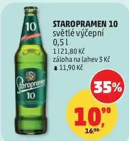 Penny Market STAROPRAMEN 10, 0,51 nabídka
