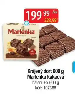 Qanto Krájený dort Marlenka kakaová nabídka