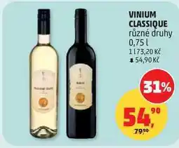 Penny Market VINIUM CLASSIQUE, 0,75 nabídka