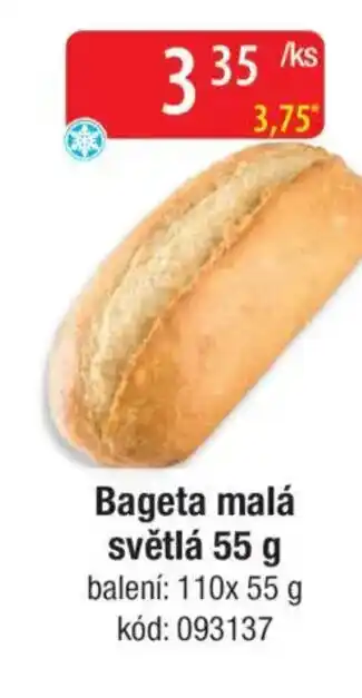 Qanto Bageta malá světlá nabídka