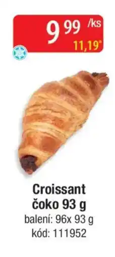 Qanto Croissant čoko nabídka