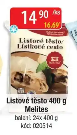 Qanto Listové těsto Melites nabídka