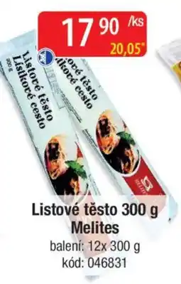 Qanto Listové těsto Melites nabídka