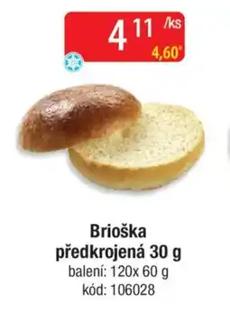 Qanto Brioška předkrojená nabídka