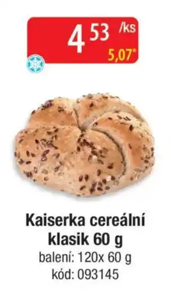 Qanto Kaiserka cereální klasik nabídka