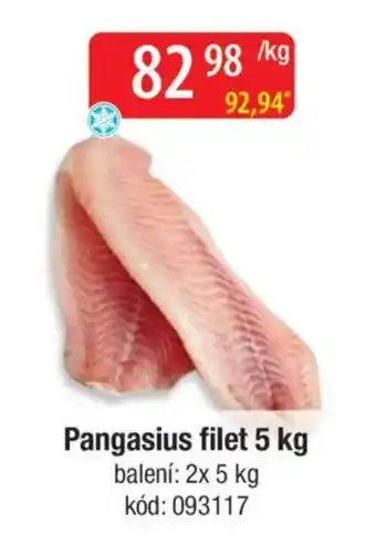 Qanto Pangasius filet nabídka