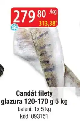 Qanto Candát filety glazura nabídka