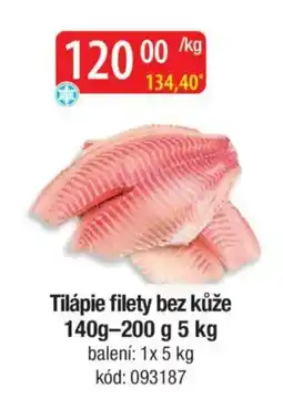 Qanto Tilápie filety bez kůže nabídka