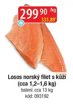 Qanto Losos norský filet s kůží nabídka
