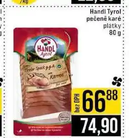 Jip Handl Tyrol pečené karé platky nabídka