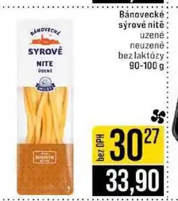 Jip Bánovecké sýrové nitě uzené neuzené bez laktózy nabídka