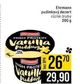Jip Ehrmann pudinkový dezert různé druhy nabídka