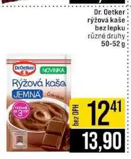 Jip Dr. Oetker rýžová kaše bez lepku různé druhy nabídka