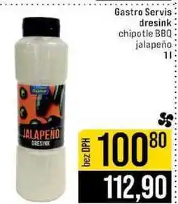 Jip Gastro Servis dresink chipotle BBQ jalapeño nabídka