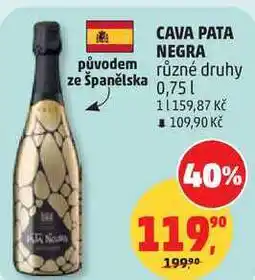 Penny Market CAVA PATA NEGRA, 0,75 nabídka