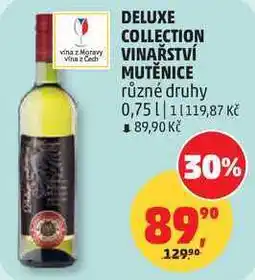 Penny Market DELUXE COLLECTION VINAŘSTVÍ MUTĚNICE, 0,75 nabídka