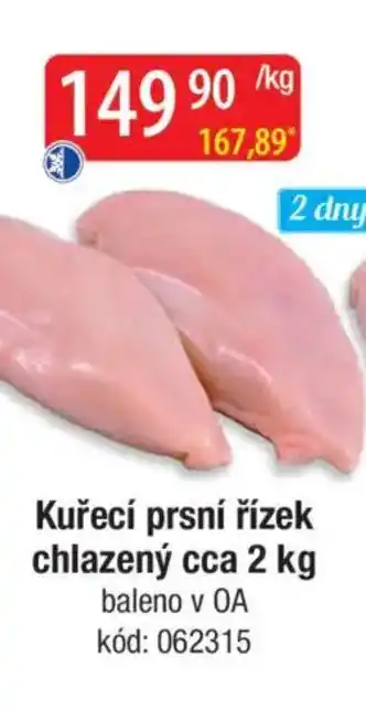 Qanto Kuřecí prsní řízek nabídka