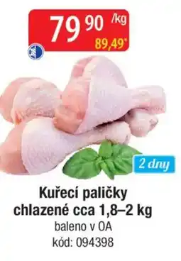 Qanto Kuřecí paličky nabídka