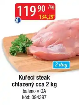 Qanto Kuřecí steak chlazený nabídka