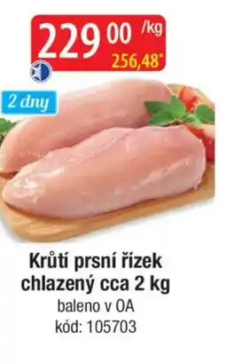 Qanto Krůtí prsní řízek chlazený nabídka