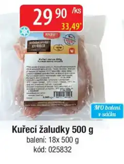Qanto Kuřecí žaludky nabídka