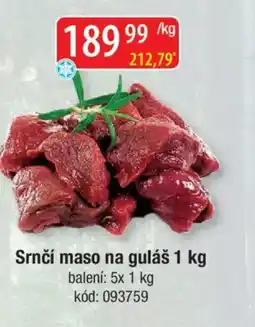 Qanto Srnčí maso na guláš nabídka