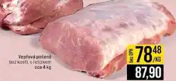 Jip Vepřová pečeně bez kosti, s řetízkem cca 4 kg 1kg nabídka