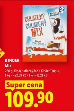 Lidl Kinder MIX nabídka
