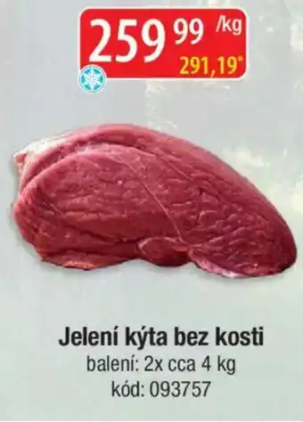 Qanto Jelení kýta bez kosti nabídka