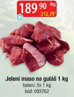 Qanto Jelení maso na guláš nabídka
