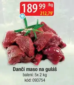 Qanto Dančí maso na guláš nabídka