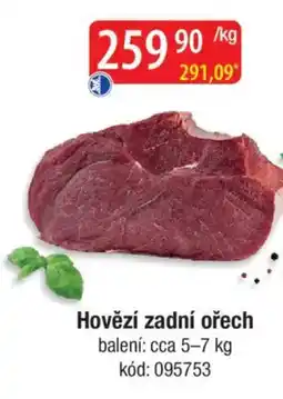 Qanto Hovězí zadní ořech nabídka