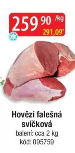 Qanto Hovězí falešná svíčková nabídka