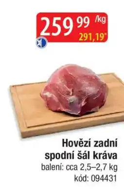 Qanto Hovězí zadní spodní šál kráva nabídka