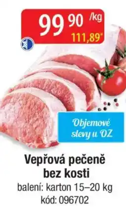 Qanto Vepřová pečeně bez kosti nabídka