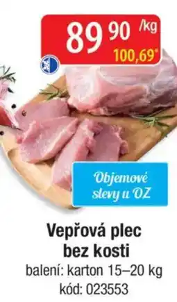 Qanto Vepřová plec bez kosti nabídka