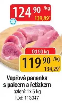 Qanto Vepřová panenka s palcem a řetízkem nabídka
